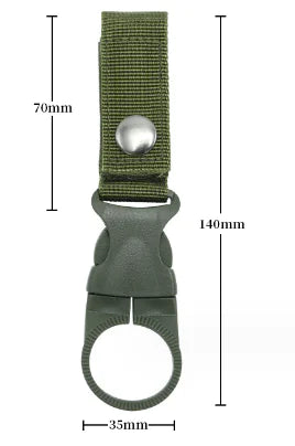 RuggedGear Nylon Belt Backpack Hanger Clip