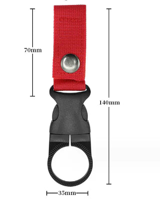 RuggedGear Nylon Belt Backpack Hanger Clip