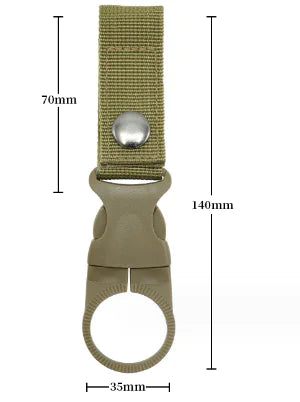 RuggedGear Nylon Belt Backpack Hanger Clip