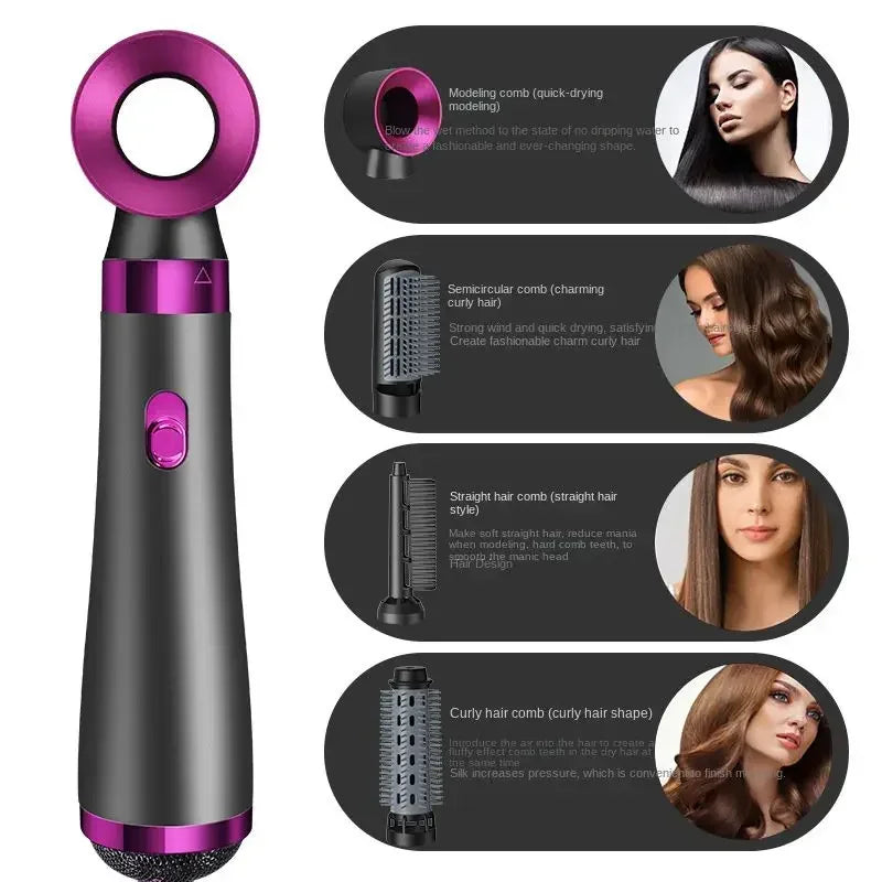 5-in-1 Hair Dryer Hot Air Brush Styler and Volumizer